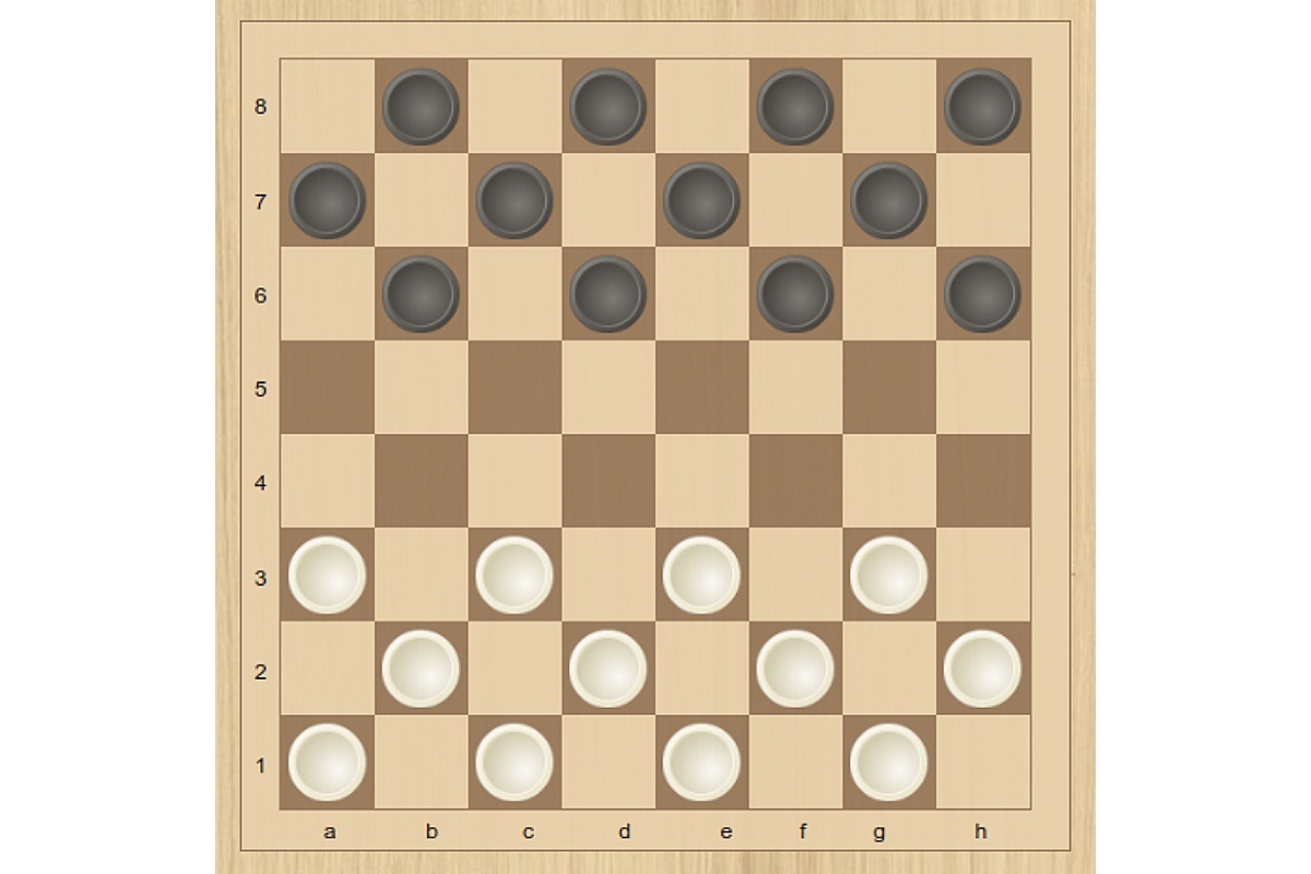 Логические игры📷Расстановка в поддавках