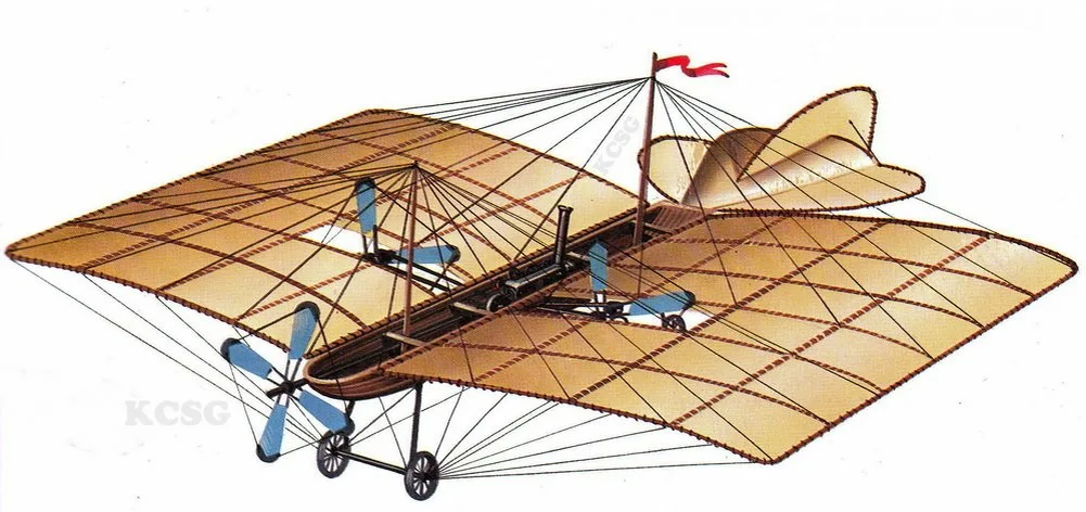 Паровой аэроплан Можайского