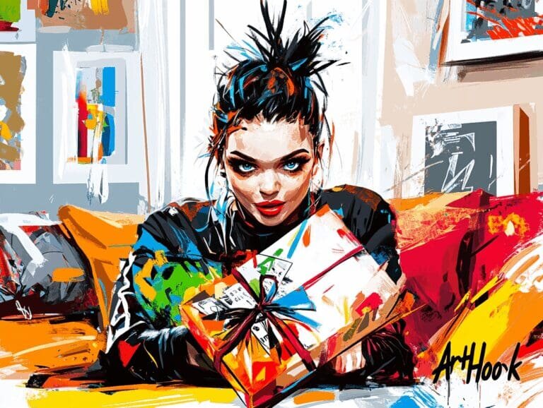    Креативный подарок другу: как выбрать картину, которая вызовет восторг и запомнится навсегда Art-Hook.Ru