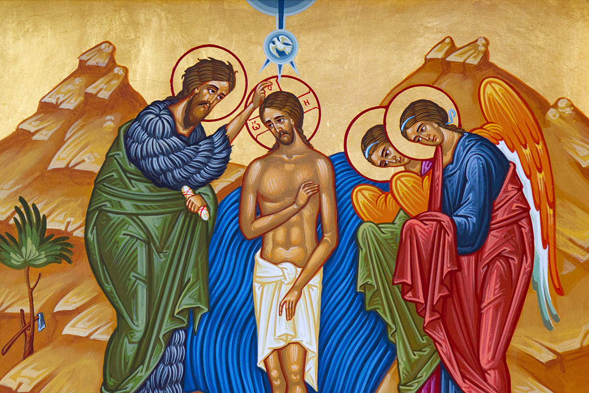 Adam Jan Figel / Shutterstock / FOTODOM📷Икона «Крещение Господне»