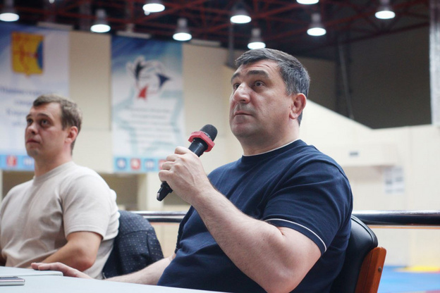    Олимпийский чемпион Давид Мусульбес провёл встречу кировскими спортсменами
