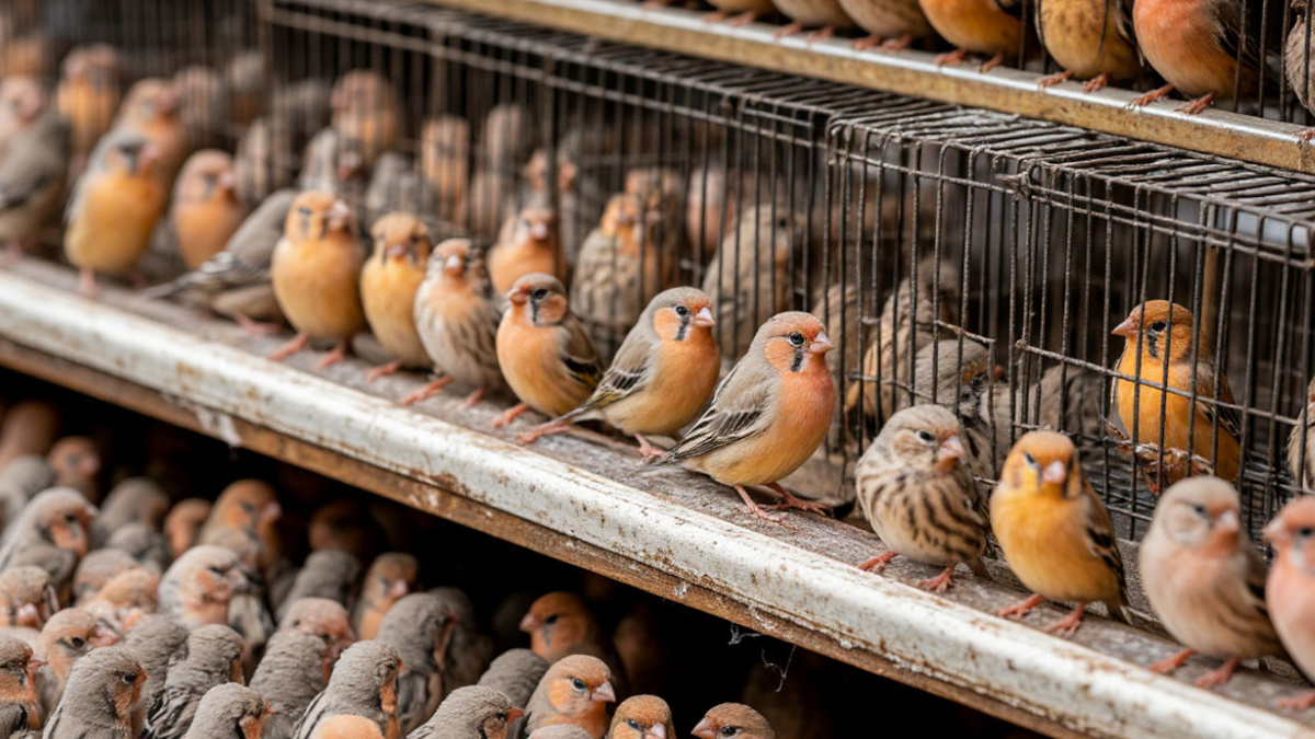 Зяблики на черном рынке