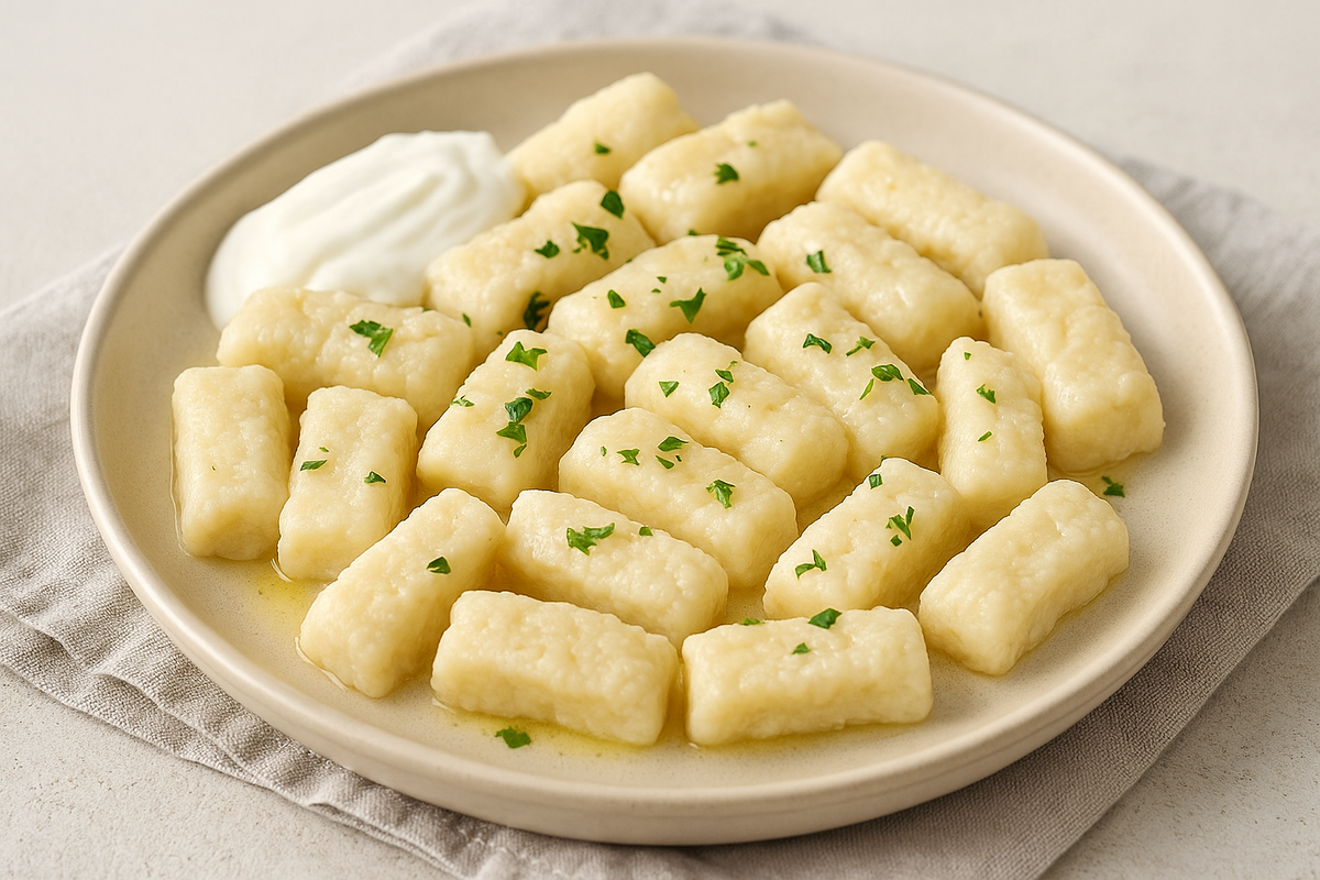 Кето-ленивые вареники 