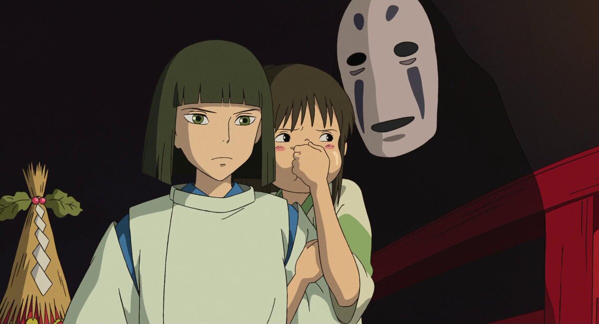 Кадр из мультфильма «Унесённые призраками». © Режиссёр Хаяо Миядзаки / Studio Ghibli, 2001