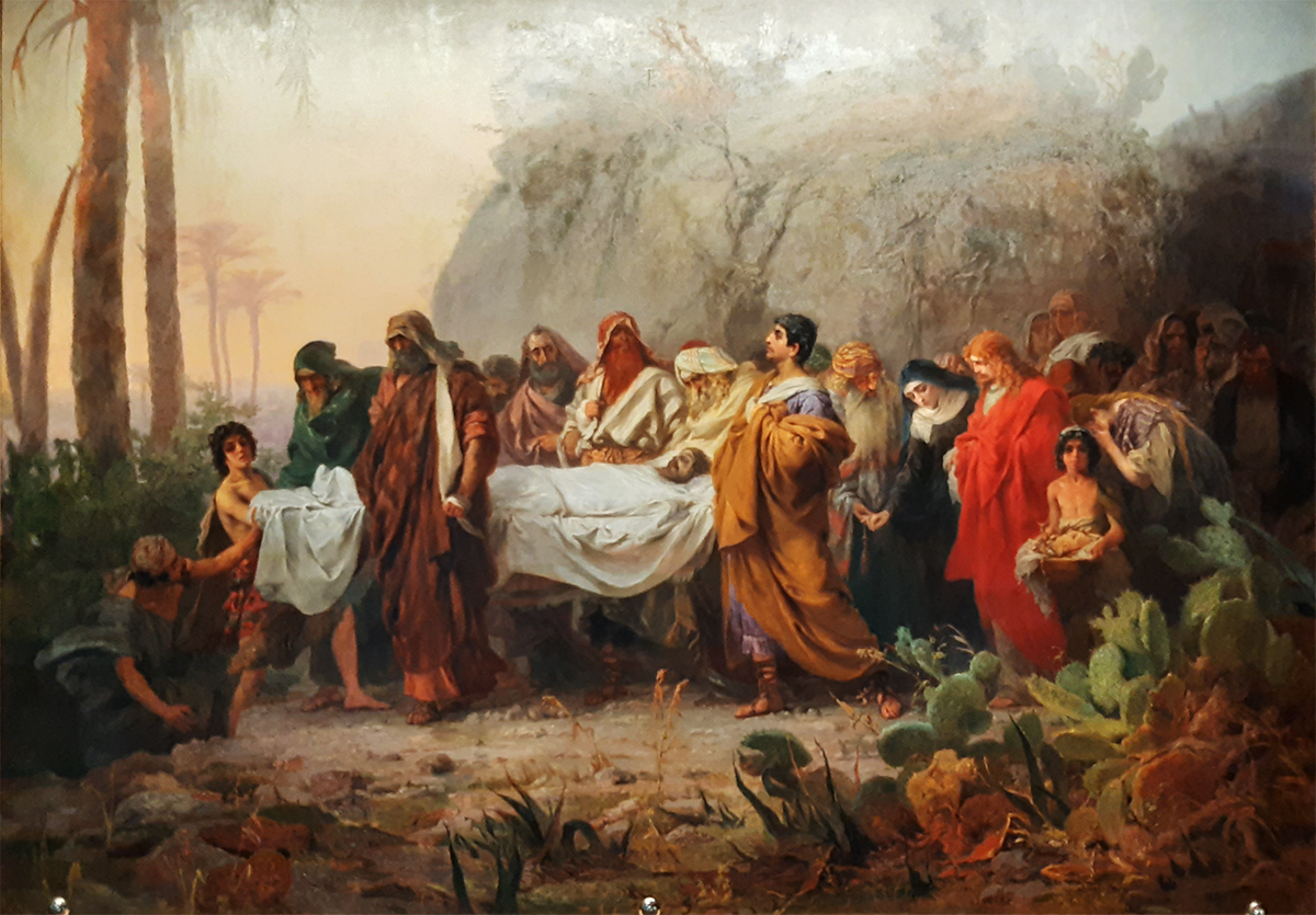 Николай Кошелев. Погребение Христа, 1881.Нижегородский художественный музей