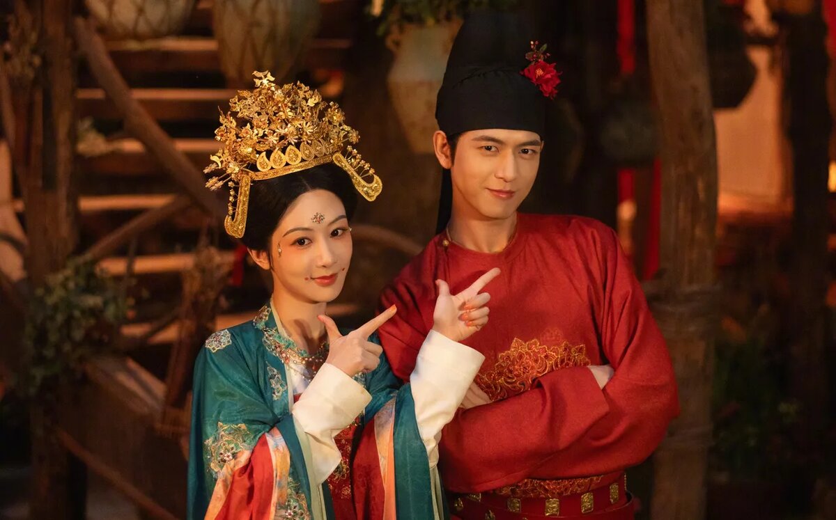 Ян Цзы и Ли Сянь на съёмках 1 сезона дорамы. Фото: tw.nextapple.com