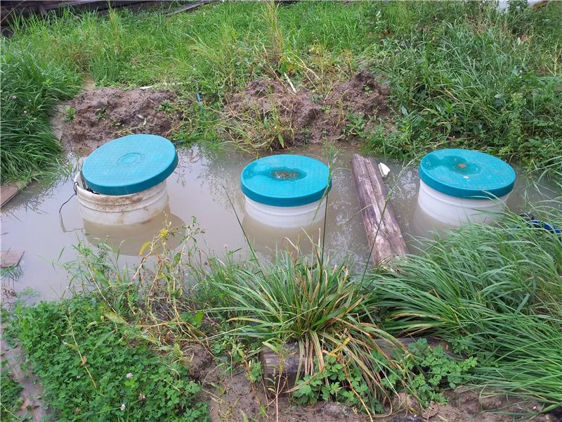 Септик утонул