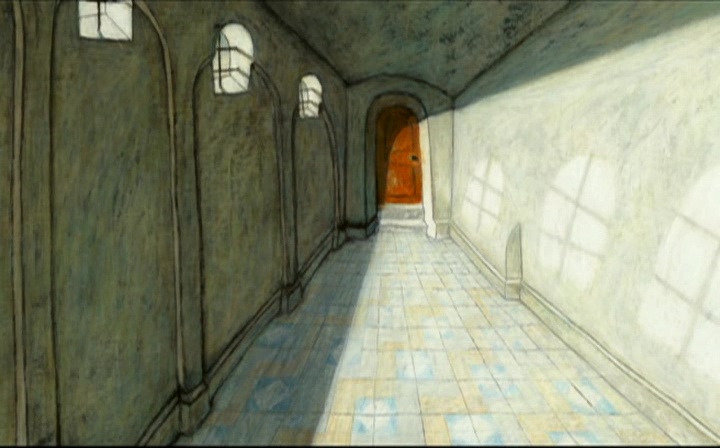 Кадр из мультфильма «Коридор» (2005)