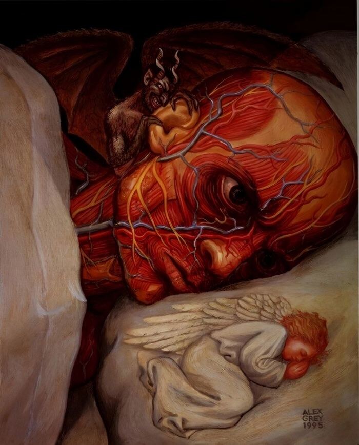 "Бессонница", Алекс Грей, 1995