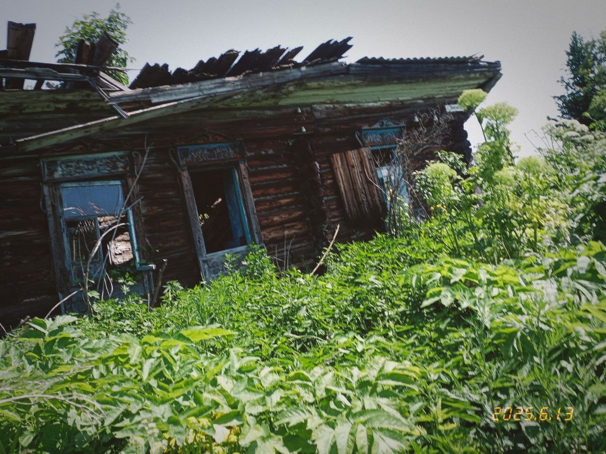 Дом на улице Заречной в Карагайке