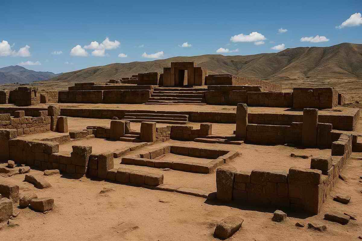Руины Тиуанако | Храм Паласпата | Археология Анд
