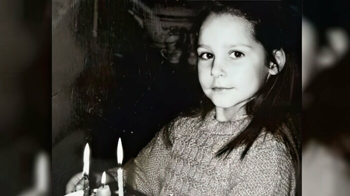 Глафира Тарханова в детстве.