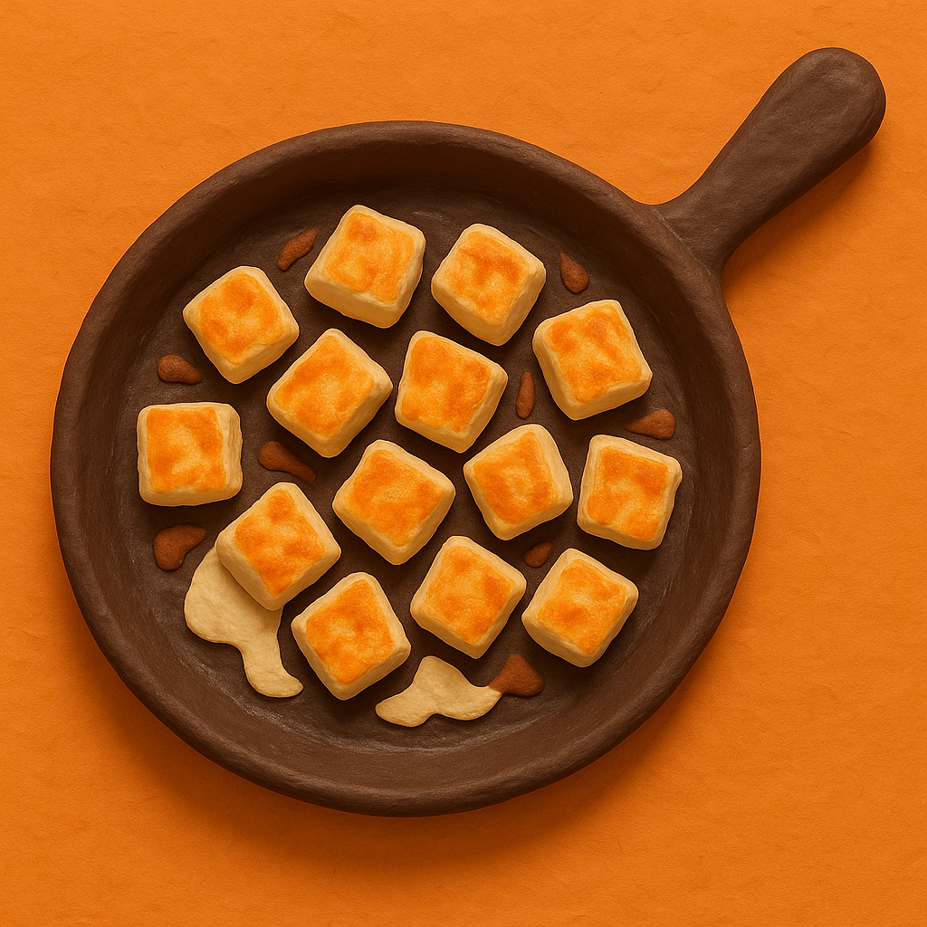 Обжариваем курицу