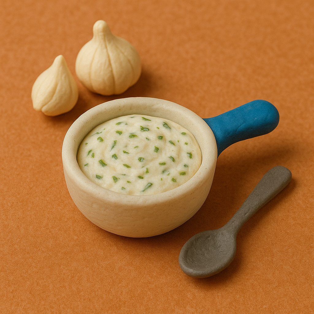 Готовим чесночный соус