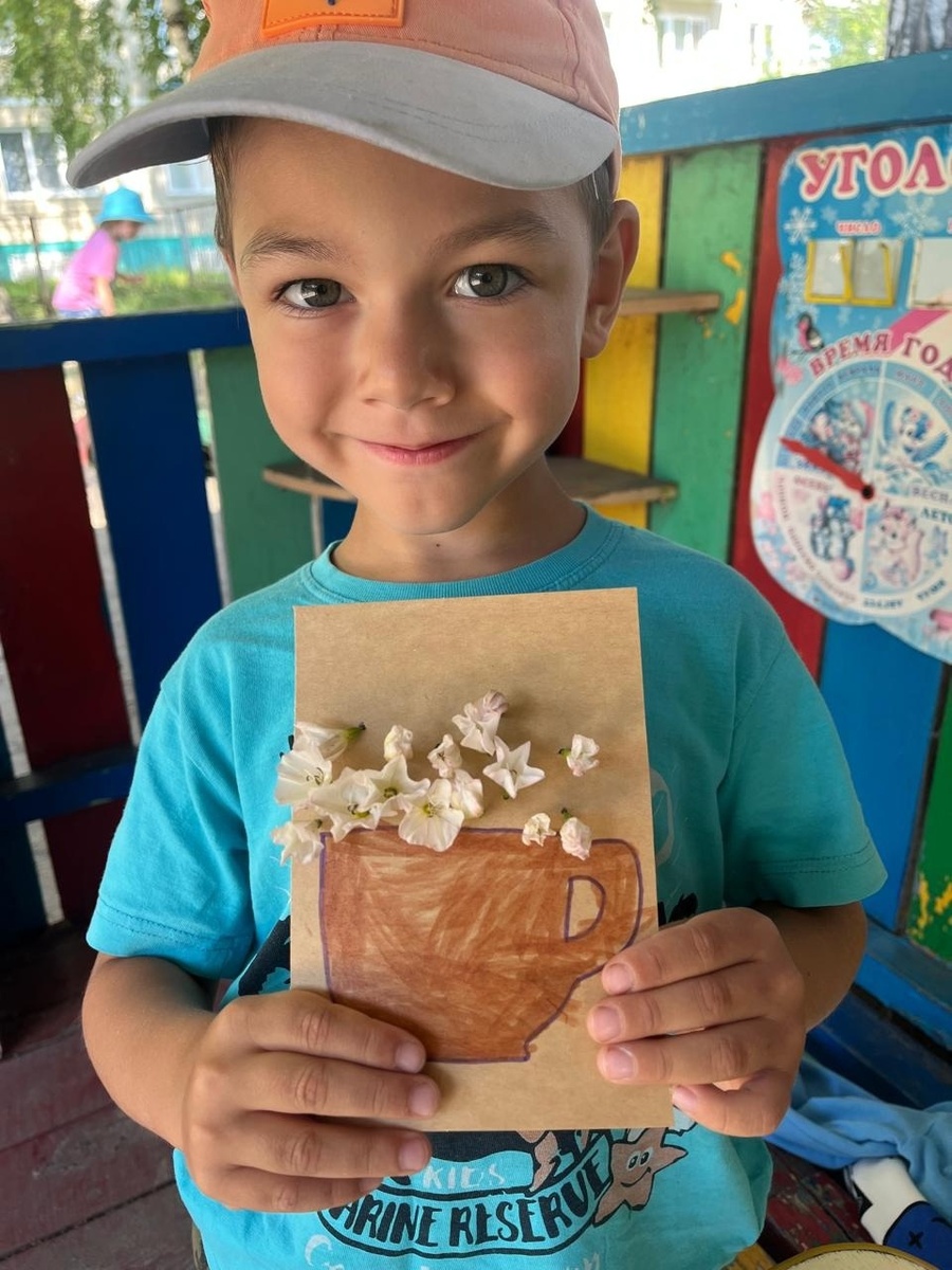 Какую красоту Платоша в садике сделал