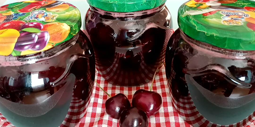 📌 Варенье из вишни (черешни) без косточек, без загустителей. Рецепт вишневого варенья