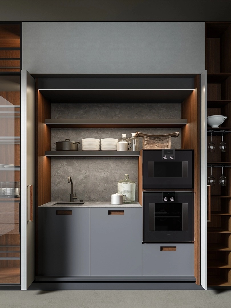 Скрытая кухня Boffi