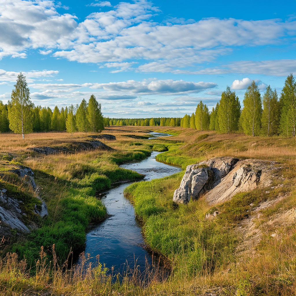 Исследование Ижорской возвышенности