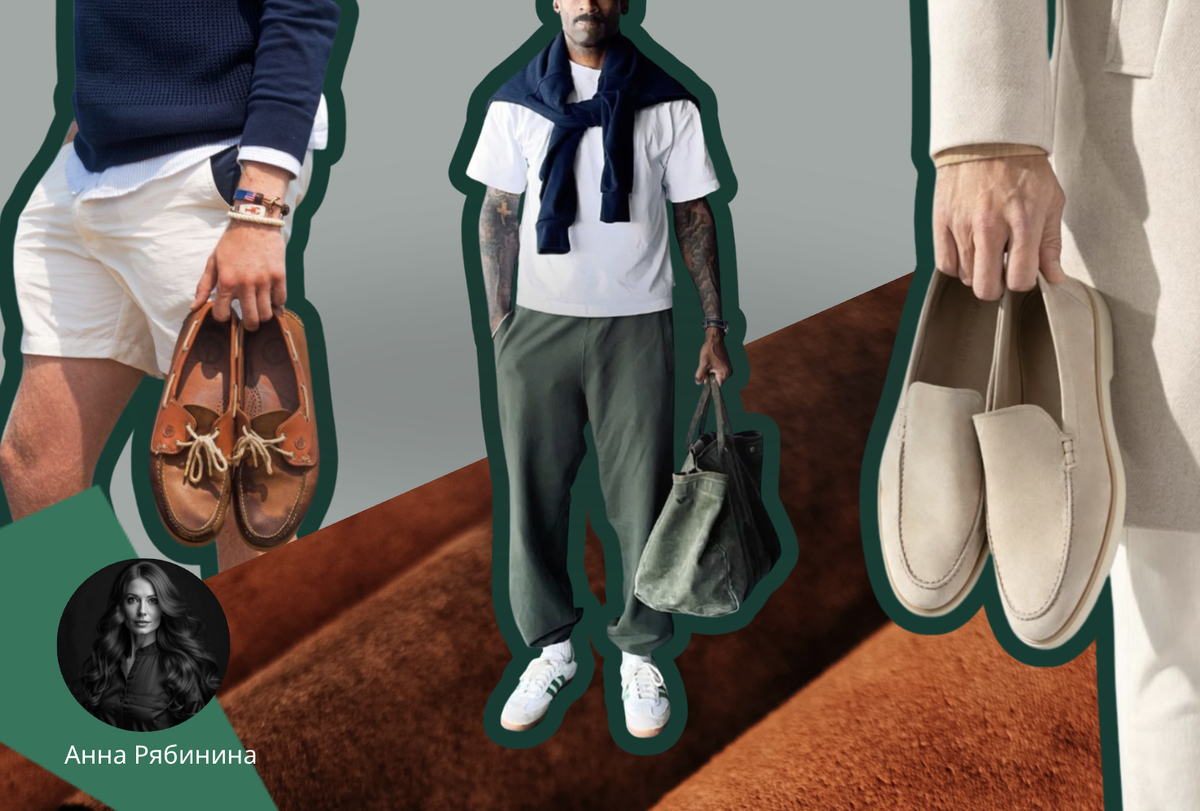 Модная мужская обувь. Лето 2025. Фото.