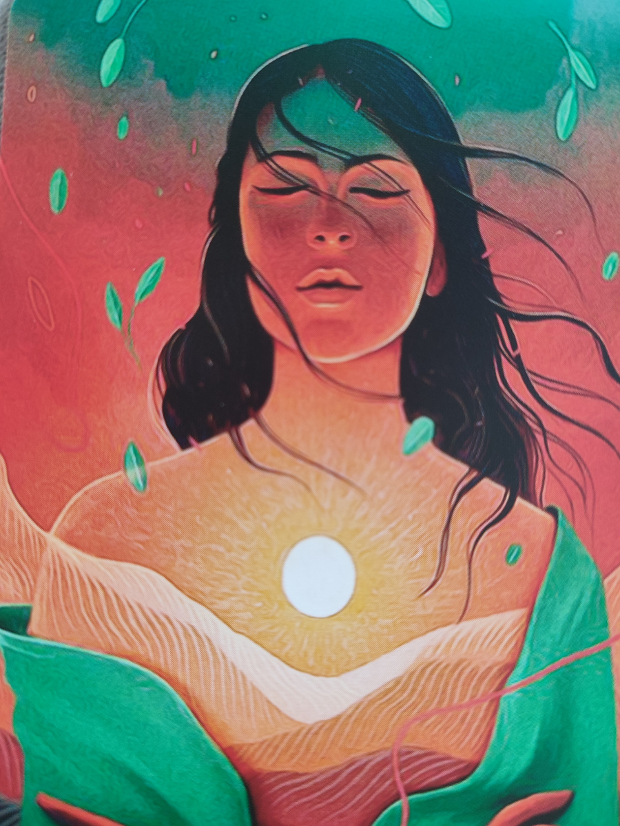 Карта из колоды МАК  "Любовь к себе"