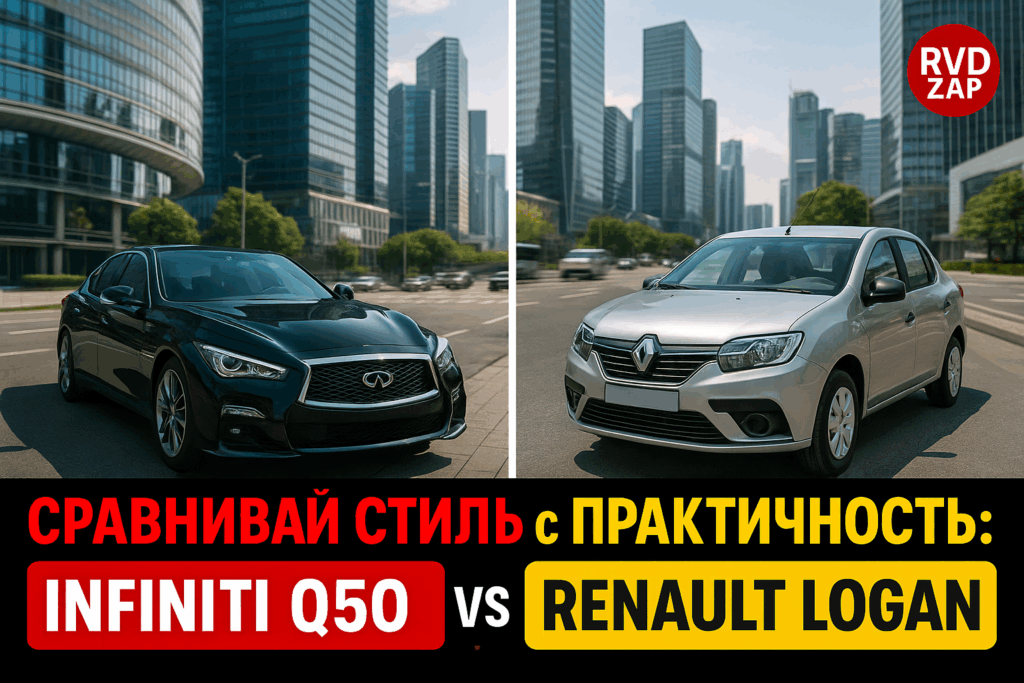    Сравнение автомобилей Infiniti Q50 и Renault Logan admin