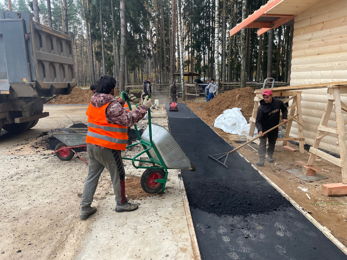 Асфальтирование и благоустройство территории в Москве и Московской области!