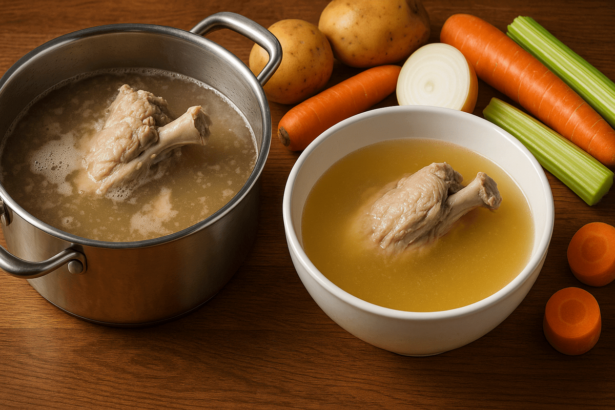    Сливать первый бульон — это способ получить более чистый, вкусный и полезный суп. Потратите пару минут — а выиграете в качестве.