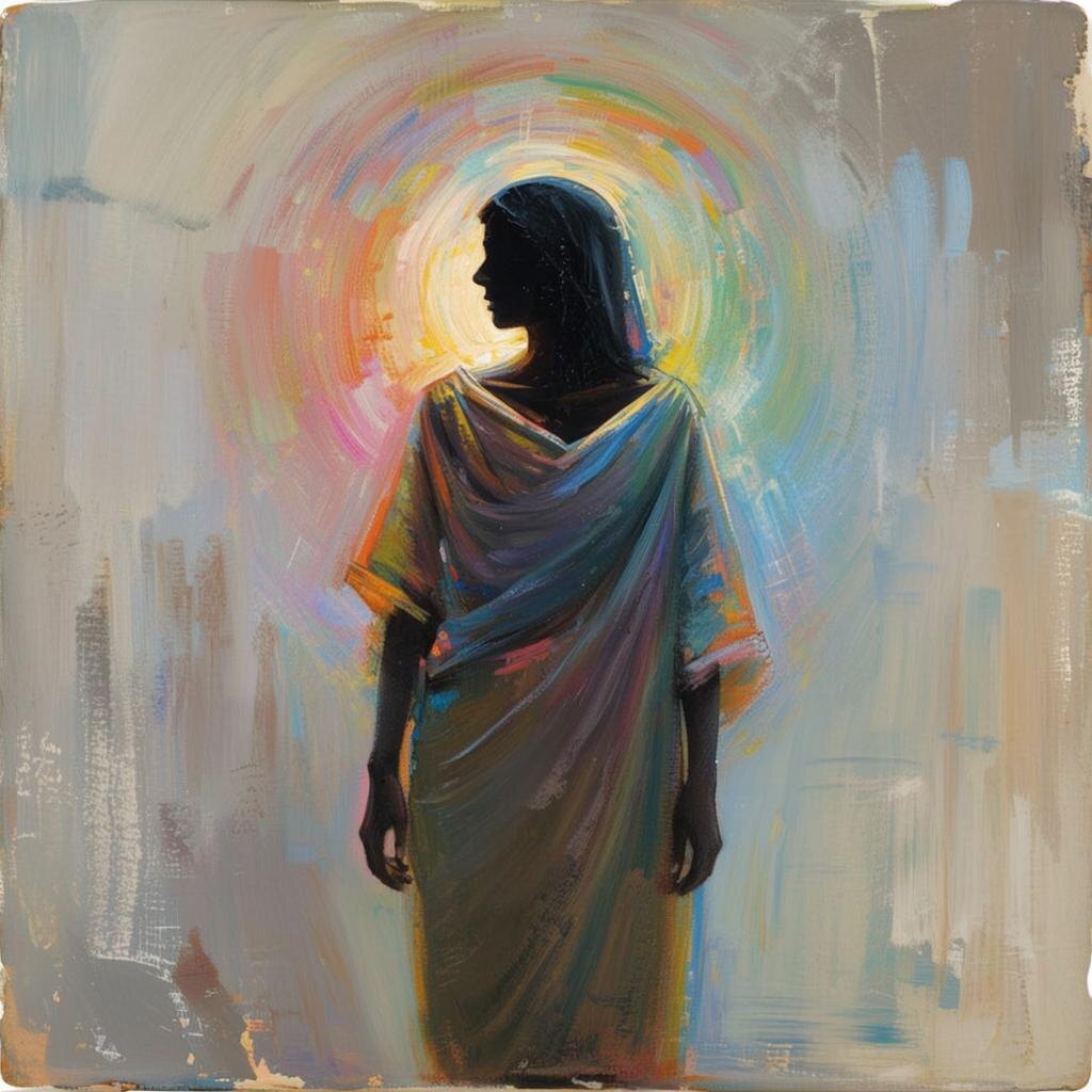 Аура везения. Иллюстрация сгенерирована нейросетью