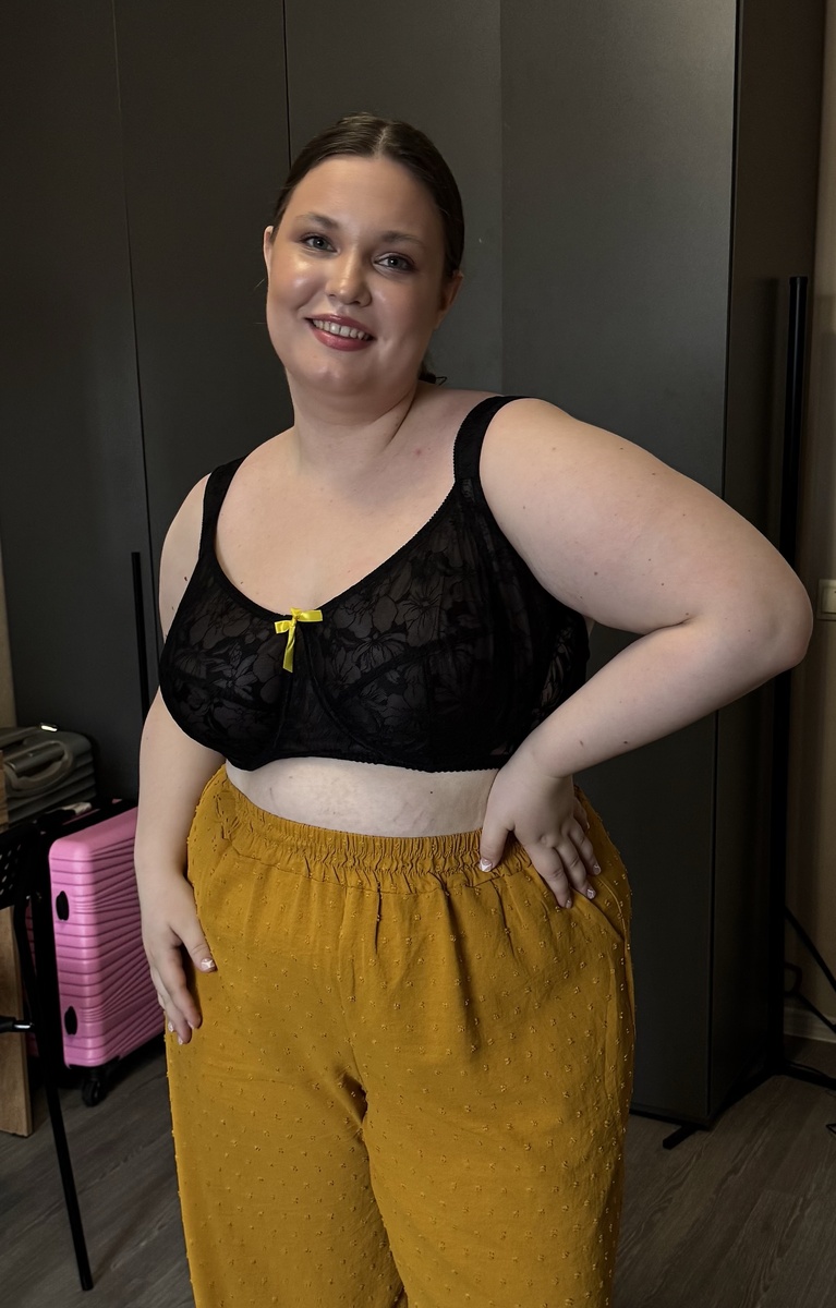 Бюстгальтер, с идеальным прилеганием, который я сшила на Софу