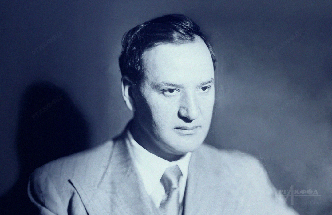 Портрет певца Большого театра М.О. Рейзена / г. Москва. 1930-е гг. / РГАКФФД. Арх.№ 5-10456