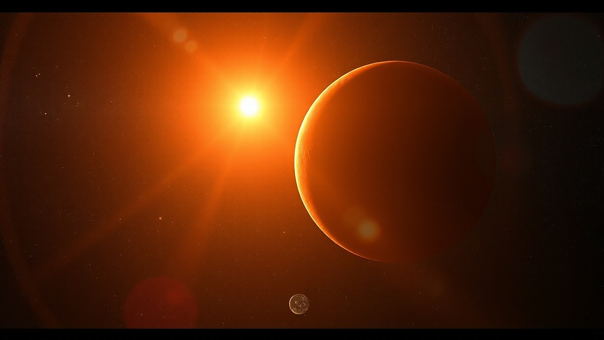 Планета вращающаяся вокруг красного карлика 