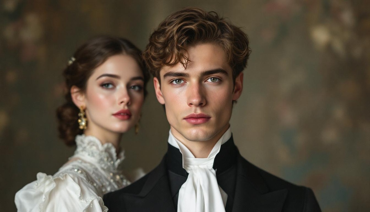 В иллюстративных целях. Такими Александра Блока, Любовь Менделееву мне нарисовала нейросеть