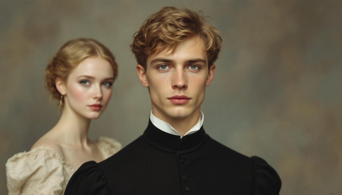 В иллюстративных целях. Такими Александра Блока, Любовь Менделееву мне нарисовала нейросеть