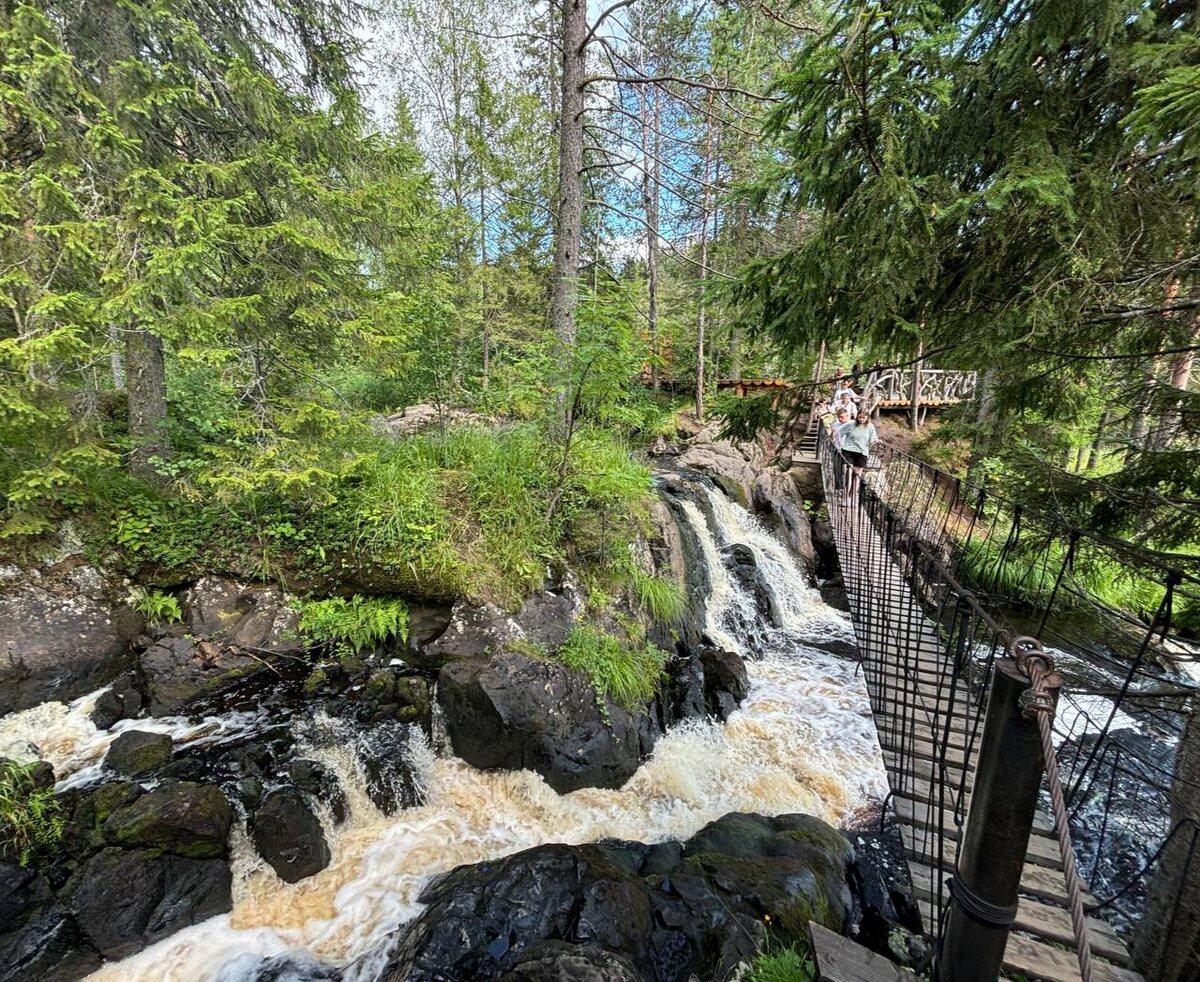 Водопад Ахвенкоски