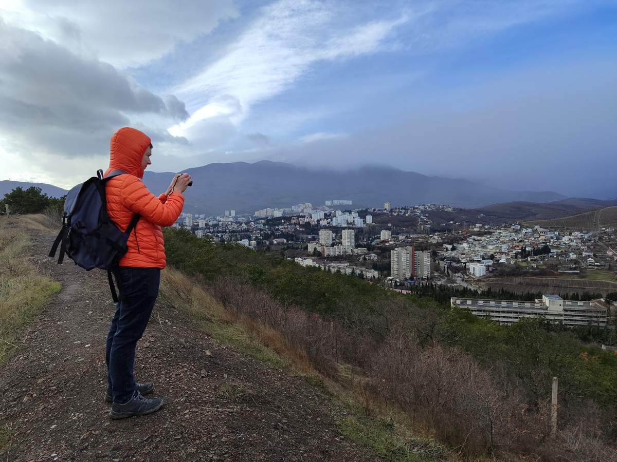Виды на Алушту со Стахеевской горки