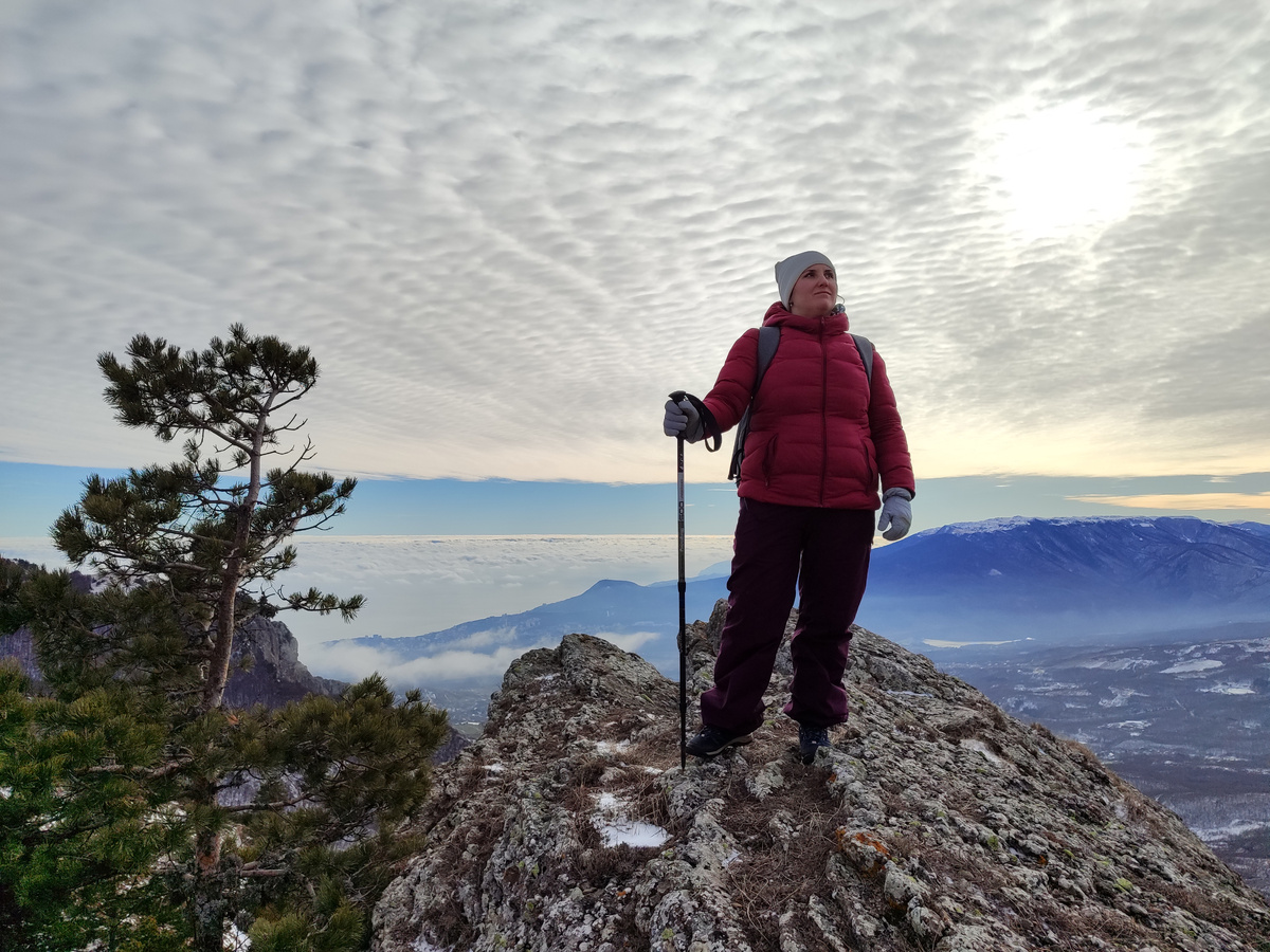 Гора Северная Демерджи, январь 2024