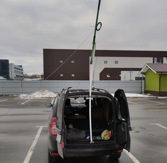 Мачта для антенны в автомобиль