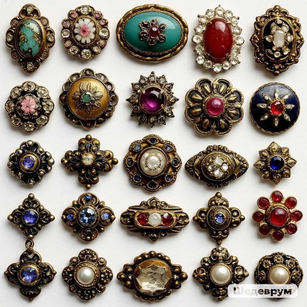 Маленькие талисманы в деталях.