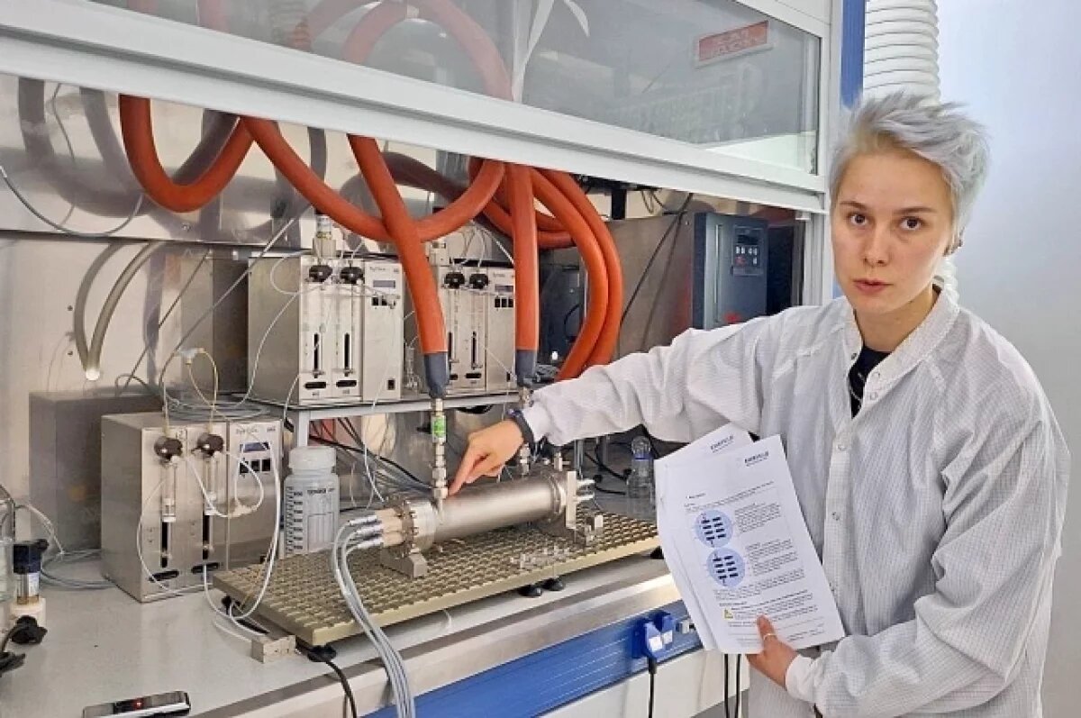    Химическая лаборатория, которой руководит Юлия Труханова, оснащена уникальным оборудованием.