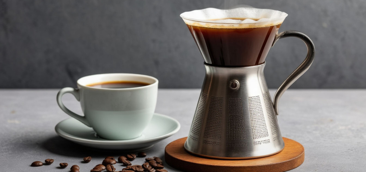 Наслаждайтесь чистым и ярким вкусом кофе, заваривая его в пуровере.