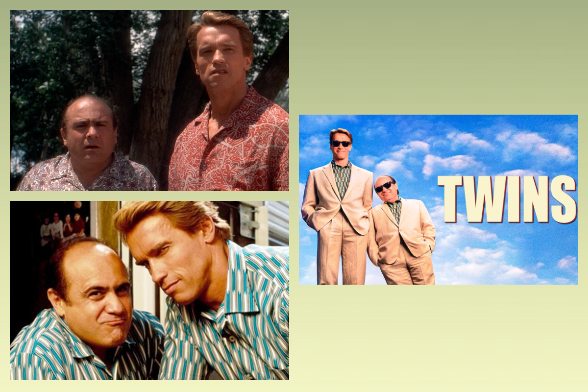 кадры из фильма "Близнецы"(1988)