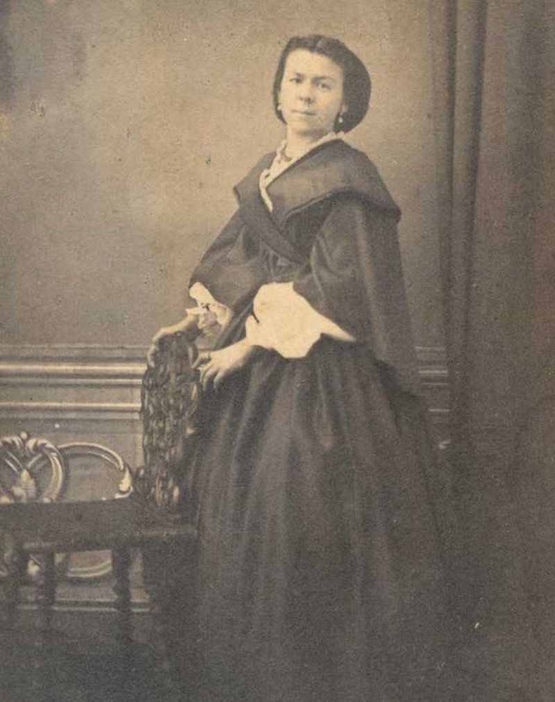 Мария Александровна Ульянова, мать Владимира Ленина, 1863 год