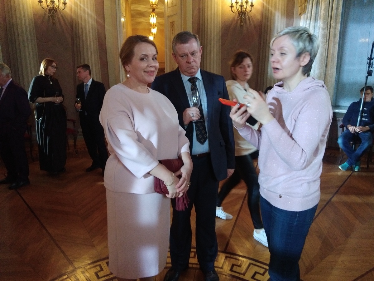 Серафима Смолина, Вадим Андреев, режиссёр Наталья Хлопецкая