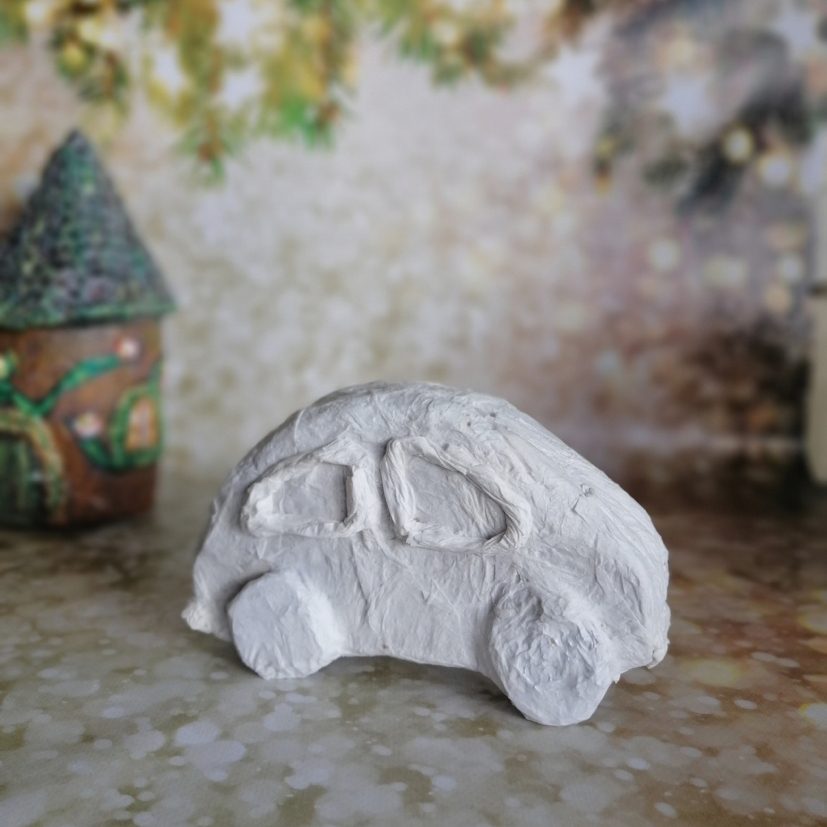 Заготовка перед облепливанием массой 