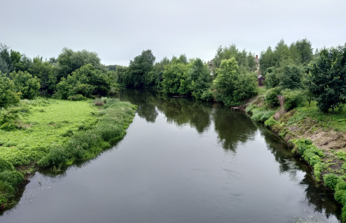 Р. Клязьма в Лосино-Петровском в 2025 году, изображение из открытых источников