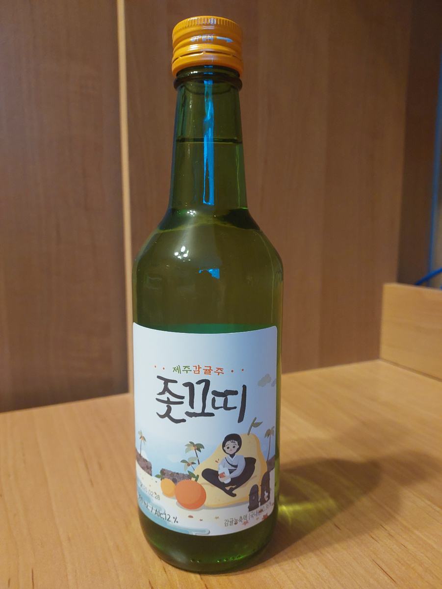 Соджу с острова Чеджудо