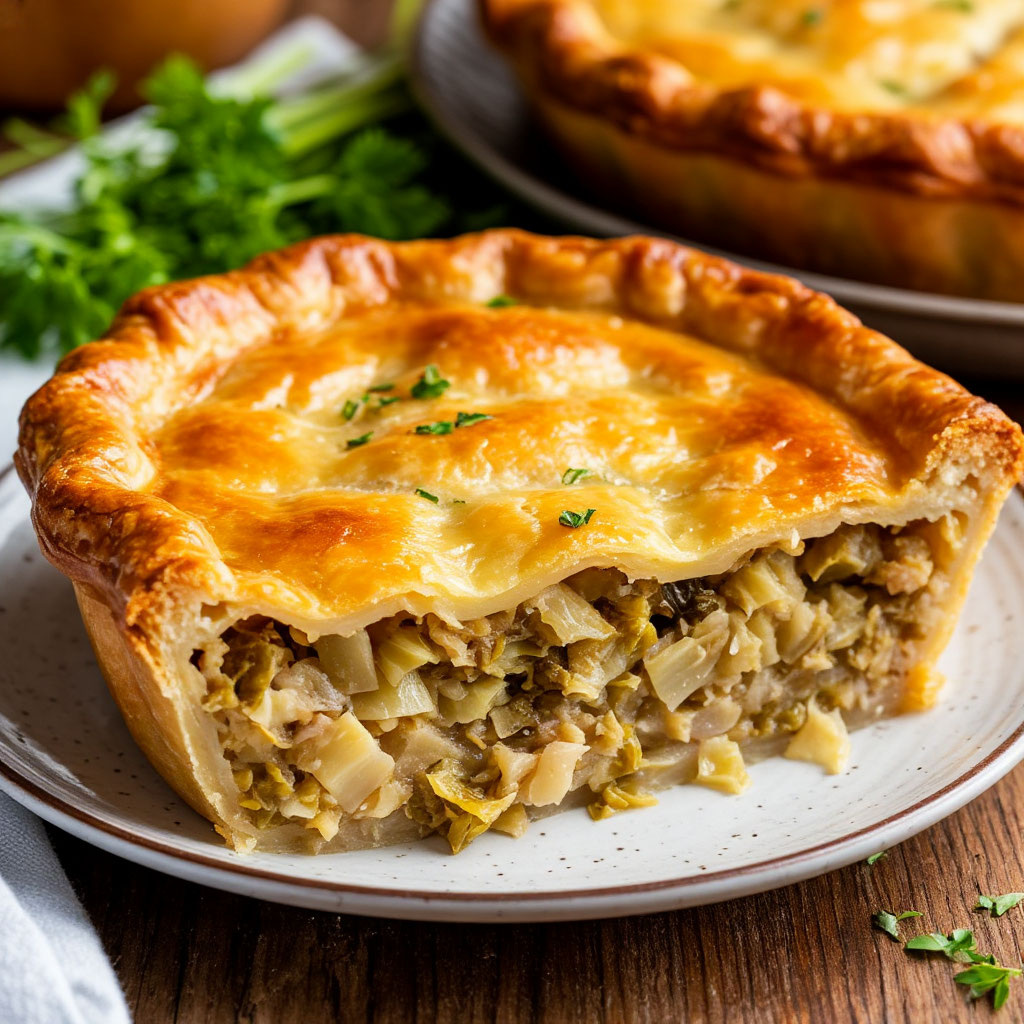 Пирог с капустой