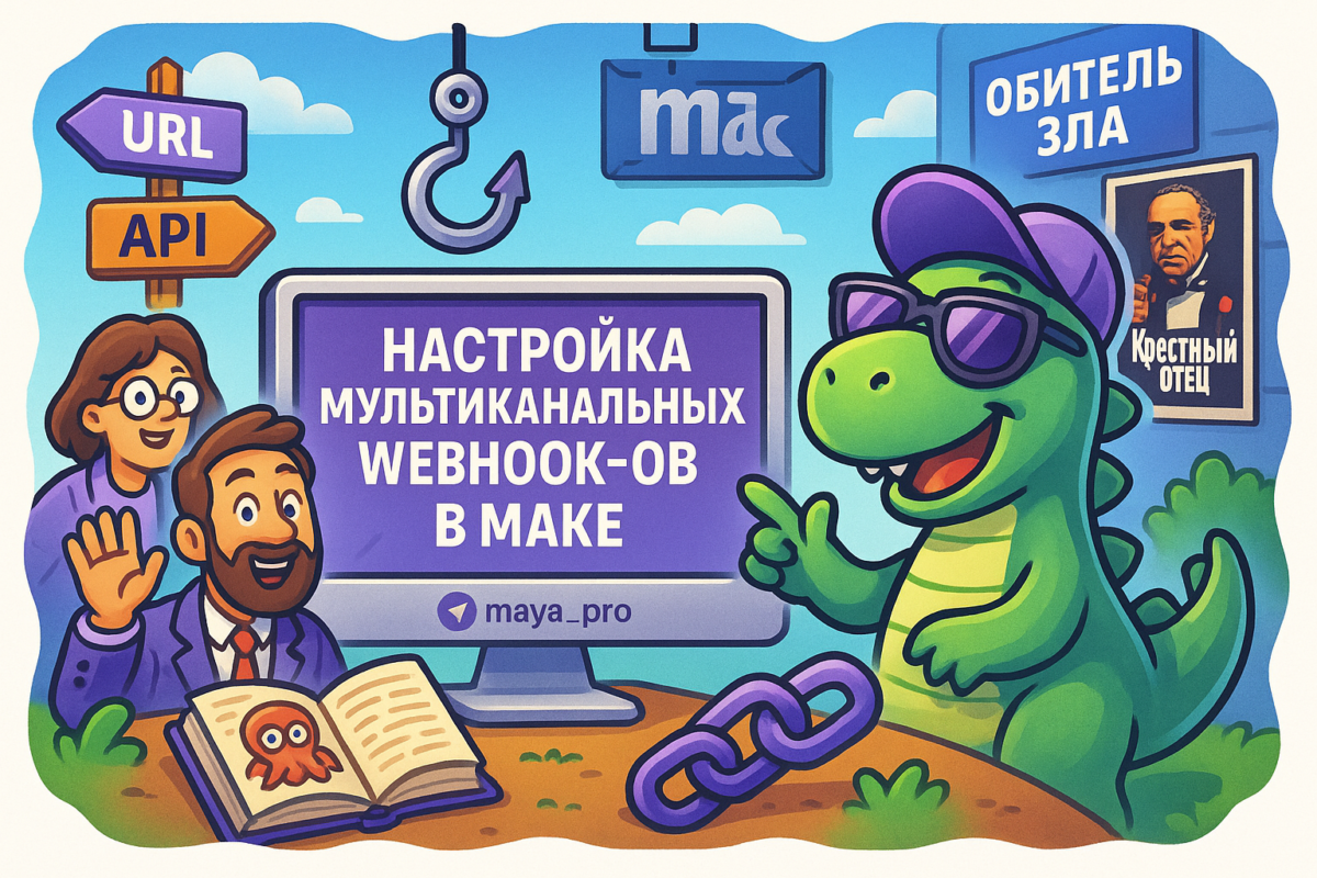    Как подключить мультиканальные Webhook-ы в Make: 10 фатальных ошибок, которые убивают вашу автоматизацию Артур Хорошев