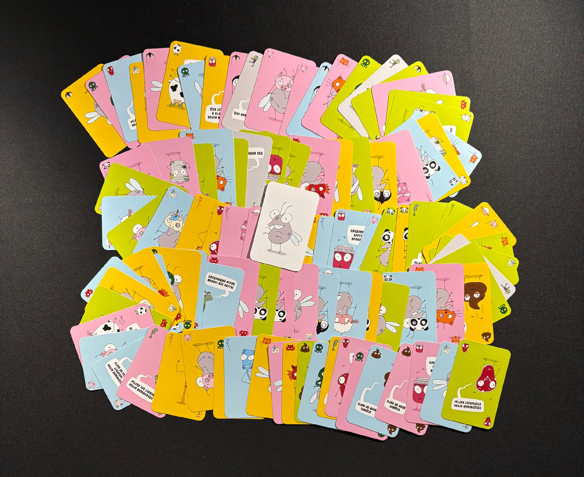 Настольная игра «Мухобойка» - Что же внутри коробки?