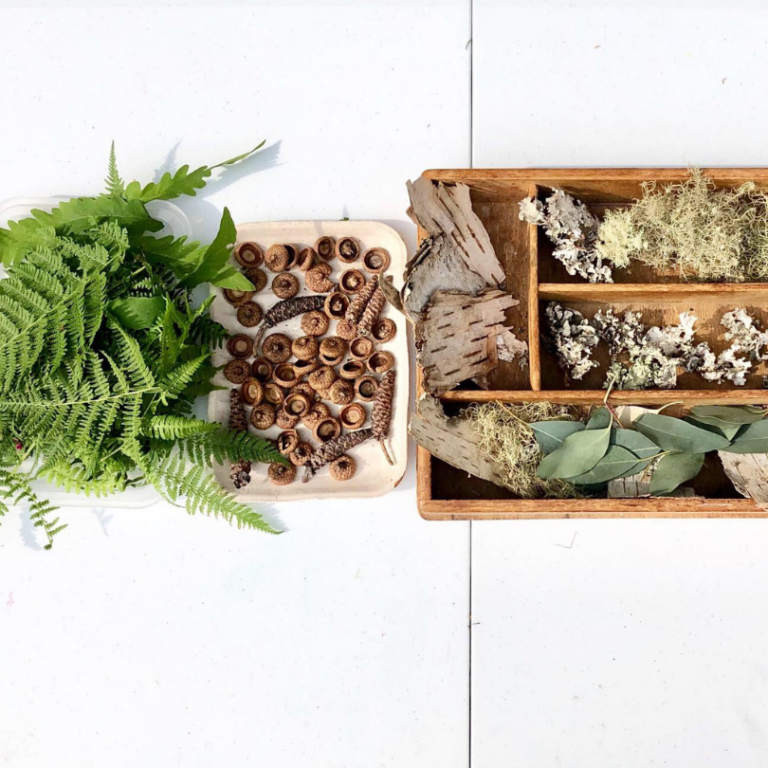 Материалы для коллажа. Фото с https://artfulparent.com/